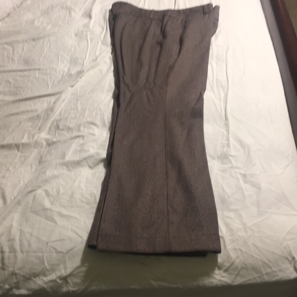 Decent Avenue brown tweed dress pants
